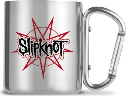 Slipknot Tasse mit Karabinerhaken Hrnek stríbrná