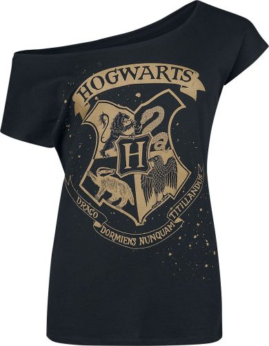 Harry Potter Hogwart's Crest Dámské tričko černá