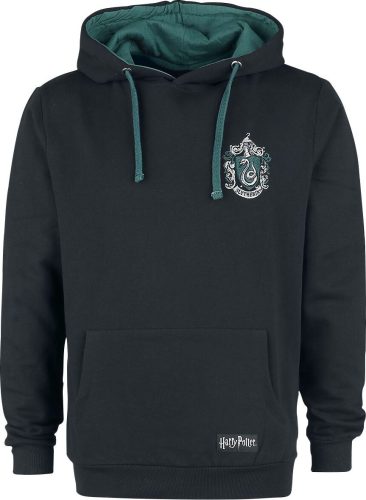 Harry Potter Slytherin Mikina s kapucí černá