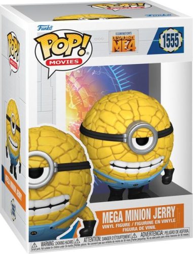 Minions Vinylová figurka č.1555 Despicable Me 4 - Mega Minion Jerry Sberatelská postava vícebarevný