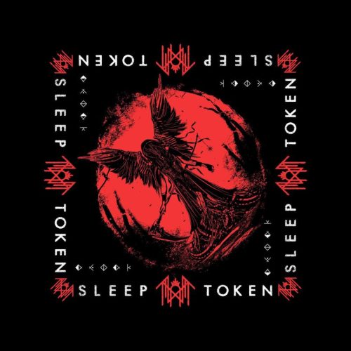 Sleep Token Take Me Back To Eden Bandana - malý šátek černá