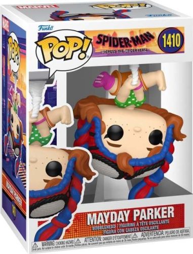 Spider-Man Vinylová figurka č.1410 Across the Spider-Verse - Mayday Parker Sberatelská postava vícebarevný