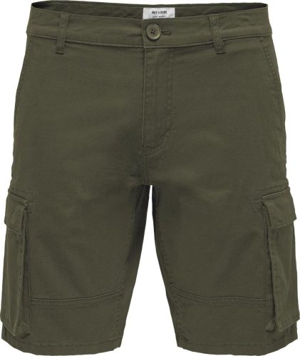 ONLY and SONS ONSCam Stage Cargo Shorts PK 6689 Cargo kraťasy olivová