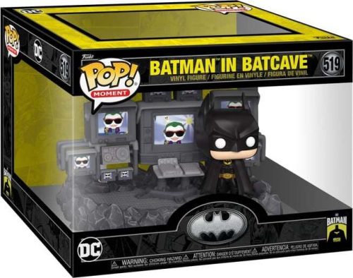 Batman Vinylová figurka č.519 Batman in Batcave (Pop! Moment) Sberatelská postava vícebarevný