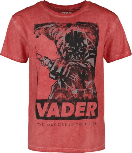 Star Wars Darth Vader Tričko červená