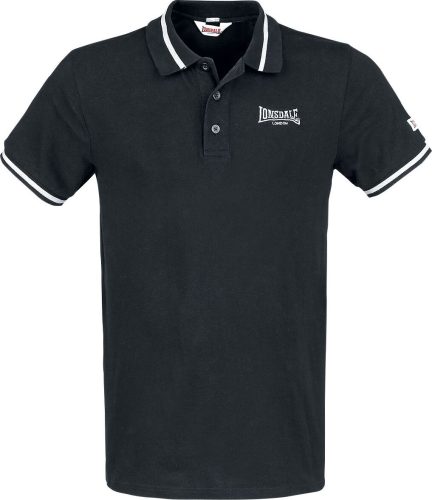 Lonsdale London Causton Polo tričko černá