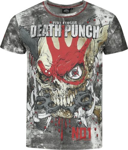 Five Finger Death Punch EMP Signature Collection Tričko bílá/cerná