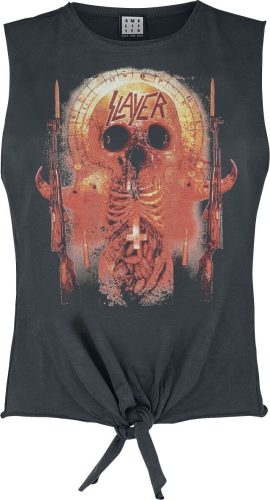 Slayer Amplified Collection - Ribs Dámský top charcoal