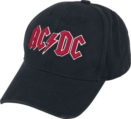 AC/DC Logo - Baseball Cap Baseballová kšiltovka černá