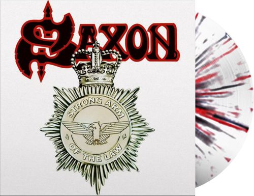 Saxon Strong arm of the law LP potřísněné