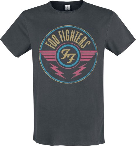 Foo Fighters Amplified Collection - Air Tričko charcoal