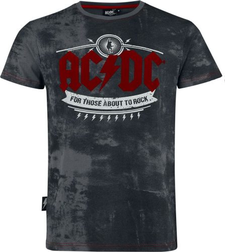 AC/DC EMP Signature Collection Tričko šedá