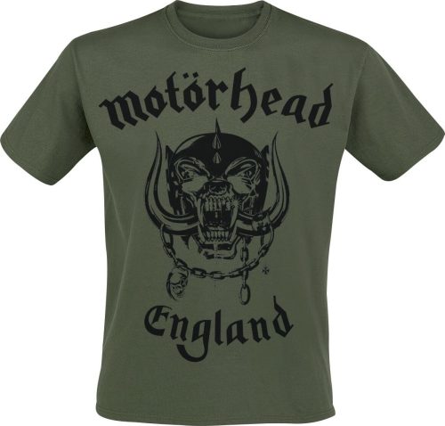 Motörhead Hammersmith Short Sharp Pain Tričko khaki