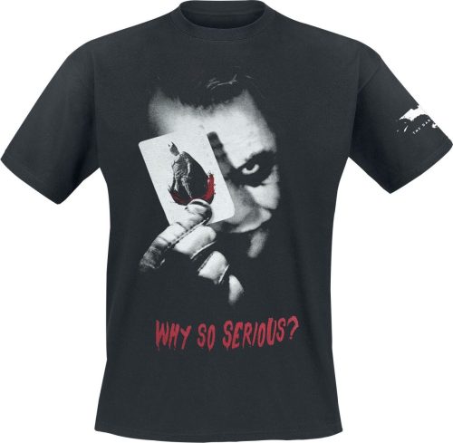 Batman The Dark Knight - Why So Serious? Tričko černá