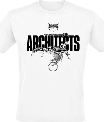 Architects Scorpio Tričko bílá