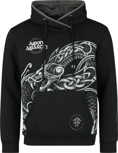 Amon Amarth EMP Signature Collection Mikina s kapucí cerná/šedá