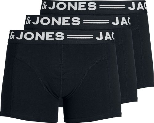 Jack & Jones Balení 3 ks boxerek SENSE Boxerky černá