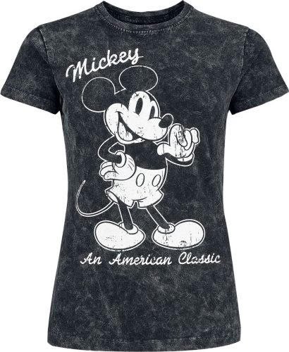 Mickey & Minnie Mouse American Classic Dámské tričko černá