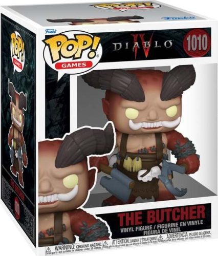 Diablo Vinylová figurka č.1010 The Butcher 4 (Super Pop!) Sberatelská postava vícebarevný