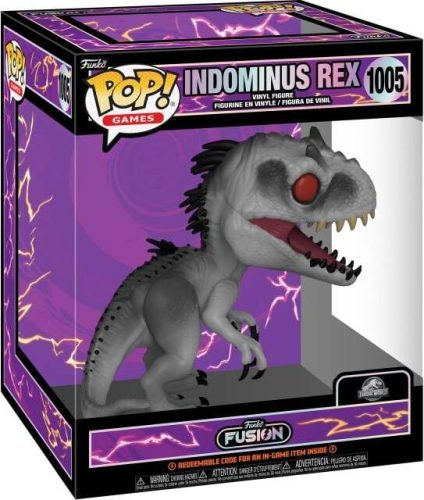 Funko Fusion Jurassic World - Indominus Rex (Chase Edition möglich) (Super Pop!) Vinyl Figur 1005 Sberatelská postava vícebarevný