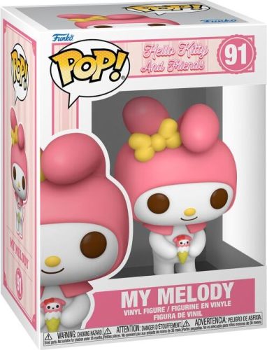 Hello Kitty Vinylová figurka č.91 My Melody Sberatelská postava vícebarevný