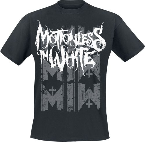 Motionless In White Logo Tričko černá