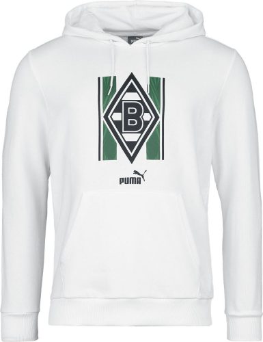 Puma BMG Football Culture Hoodie Mikina s kapucí bílá