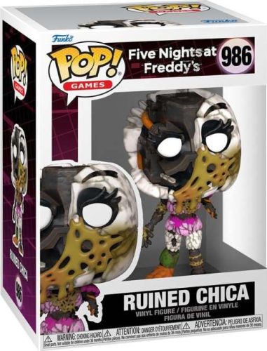 Five Nights At Freddy's Vinylová figurka č.986 RUIN - Chica Sberatelská postava vícebarevný