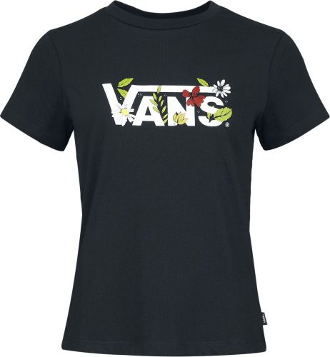 Vans FOLIAGE CREW TEE Dámské tričko černá