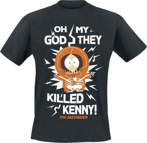 South Park They Killed Kenny! Tričko černá