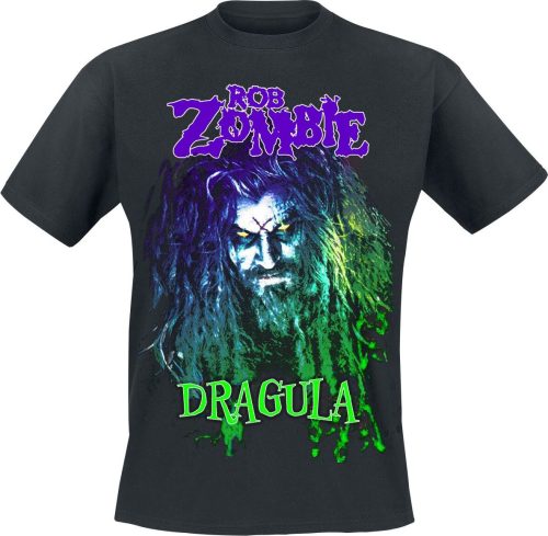 Rob Zombie Dragula Hellbilly Tričko černá