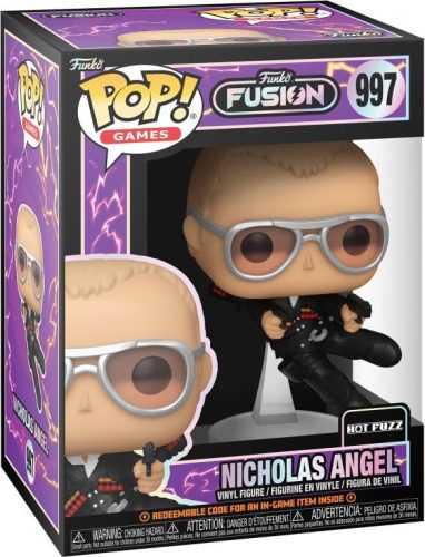 Funko Fusion Hot Fuzz - Nicholas Angel Vinyl Figur 997 Sberatelská postava vícebarevný