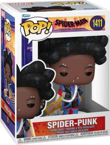 Spider-Man Vinylová figurka č.1411 Across the Spider-Verse - Spider-Punk Sberatelská postava vícebarevný