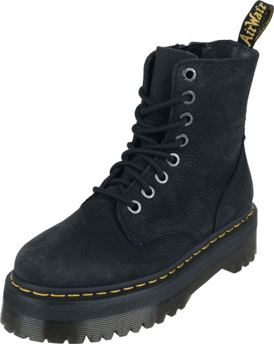 Dr. Martens Jadon III - Charcoal Grey Tumbled boty černá