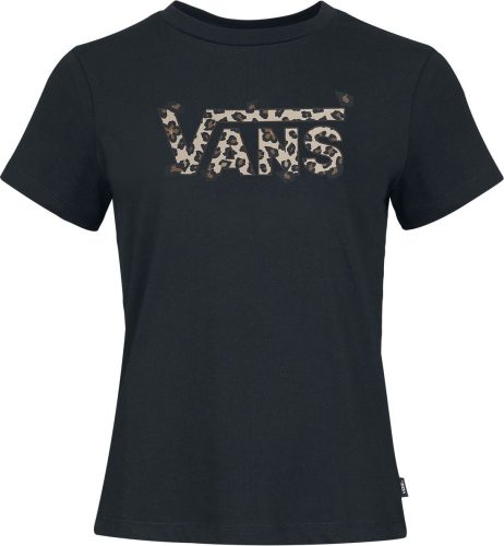 Vans ANIMALIER CREW TEE Dámské tričko černá