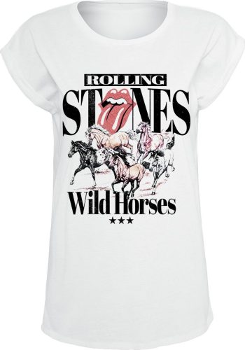 The Rolling Stones Wild Horses Dámské tričko bílá