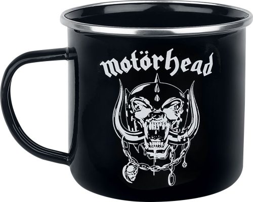 Motörhead Warpig - Emaille Becher Hrnek černá