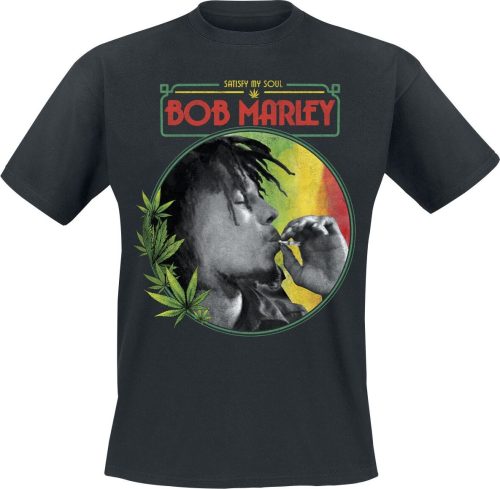 Bob Marley Satisfy My Soul Tričko černá