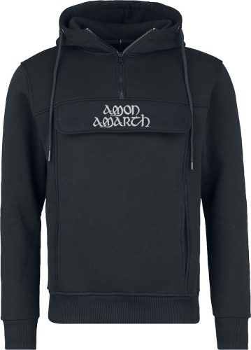 Amon Amarth Logo Mikina s kapucí černá