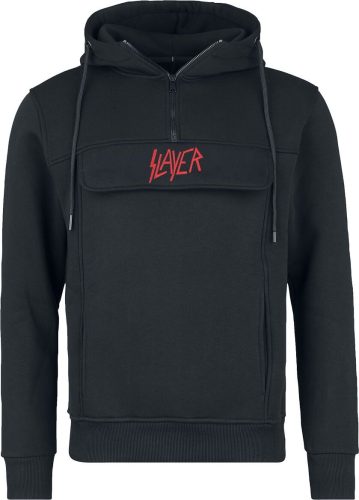 Slayer Logo Mikina s kapucí černá