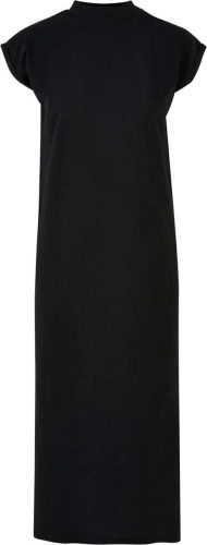 Urban Classics Ladies Long Extended Shoulder Dress Šaty černá