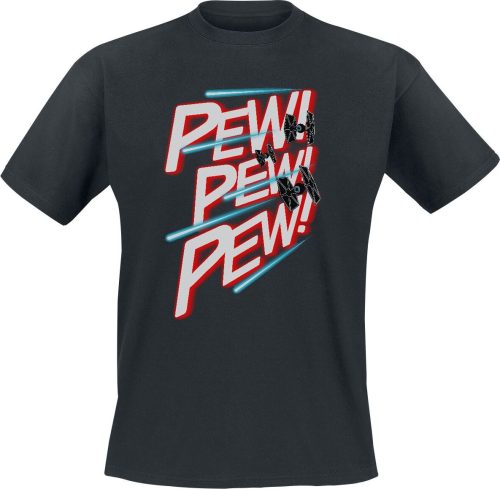 Star Wars PEW PEW PEW Tričko černá