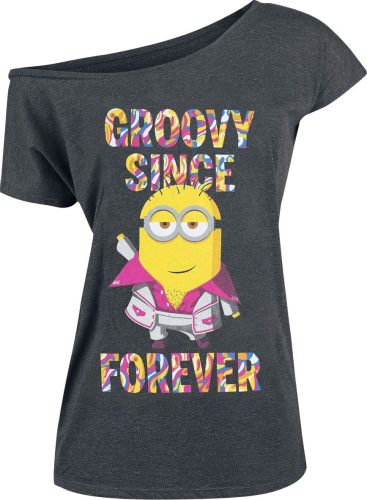 Minions Groovy Dámské tričko šedá