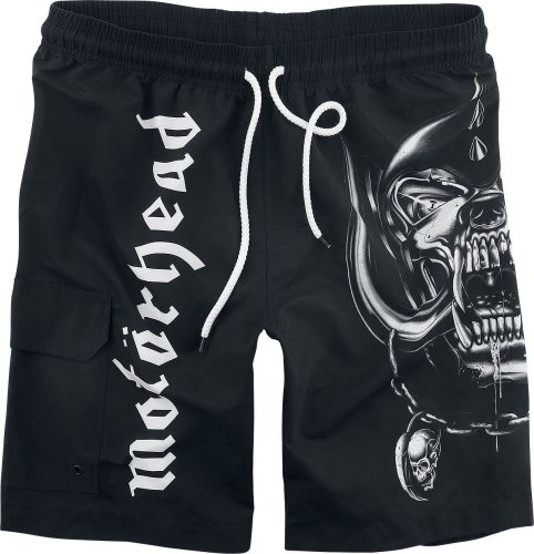 Motörhead EMP Signature Collection Pánské plavky cerná/bílá