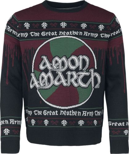 Amon Amarth Holiday Sweater Pletený svetr vícebarevný