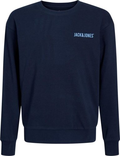 Jack & Jones Junior Tepláková mikina JJGrow JNR detská mikina tmavě modrá