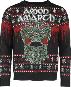 Amon Amarth Holiday Sweater Pletený svetr vícebarevný