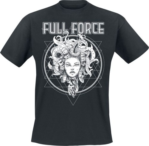 Full Force 2024 Medusa Tričko černá