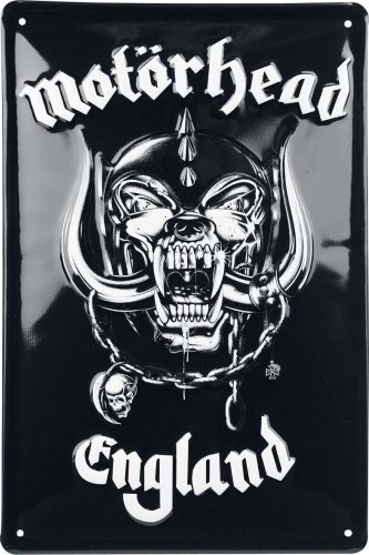 Motörhead England plechová cedule standard