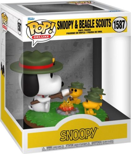 Peanuts Vinylová figurka č.1587 Snoopy and Beagle Scouts (POP! Deluxe) Sberatelská postava vícebarevný